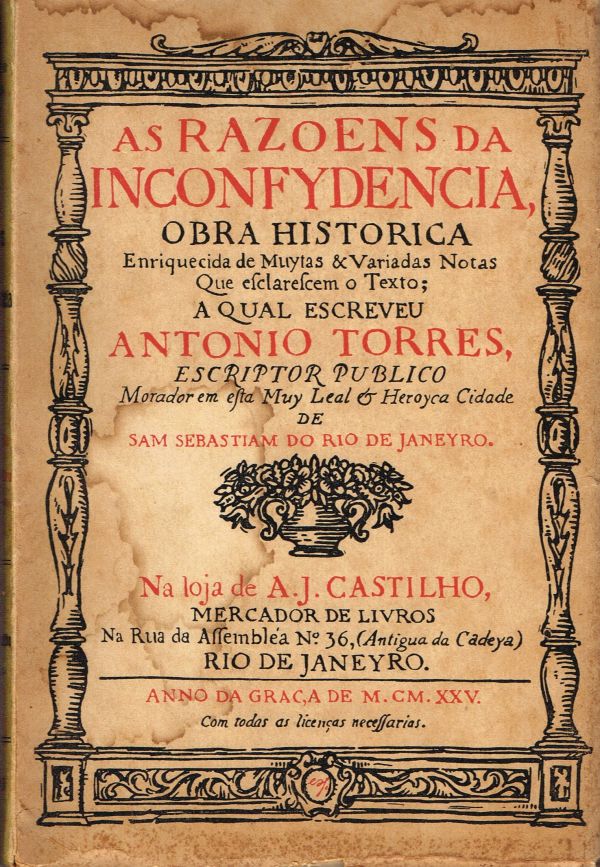 Razões da Inconfidência, As